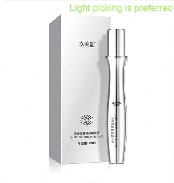 Bright Beads Eye Essence Гиалуроновый гель-роллер для век, Крем для кожи вокруг глаз, от морщин, темных кругов и мешков, 15мл