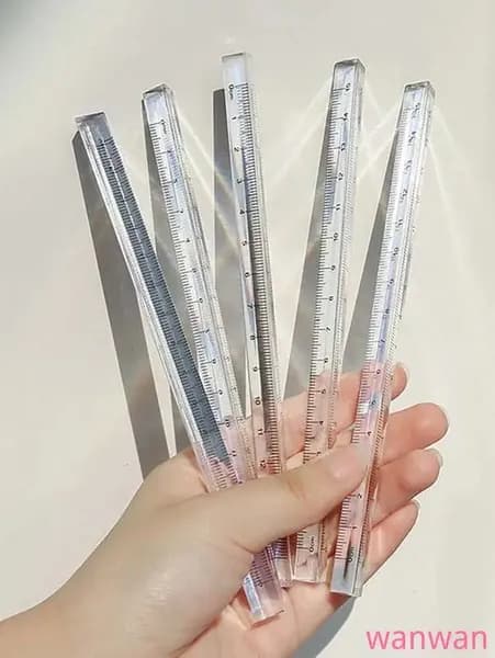 15cm / 20cm Треугольник для студентов Прозрачная линейка