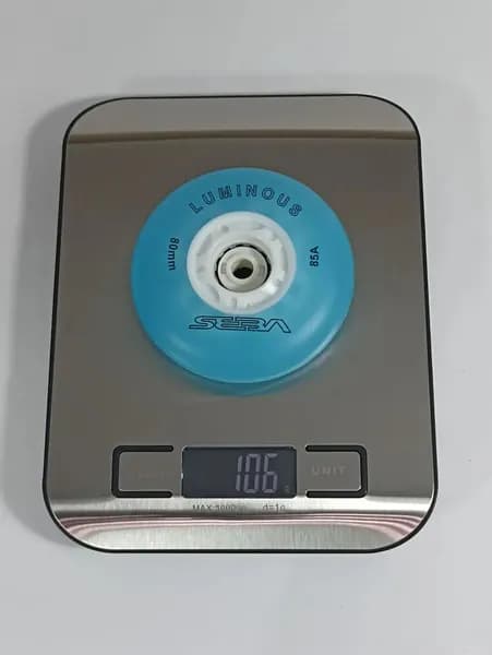 Колеса для роликов светящиеся Seba Luminous 80mm/85A голубые 3шт