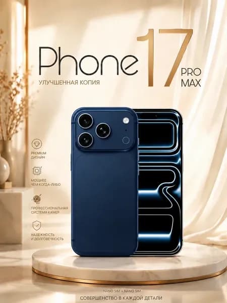 смартфон i17 Pro Max 6000 мА·ч долгая работа (EAC) 5G