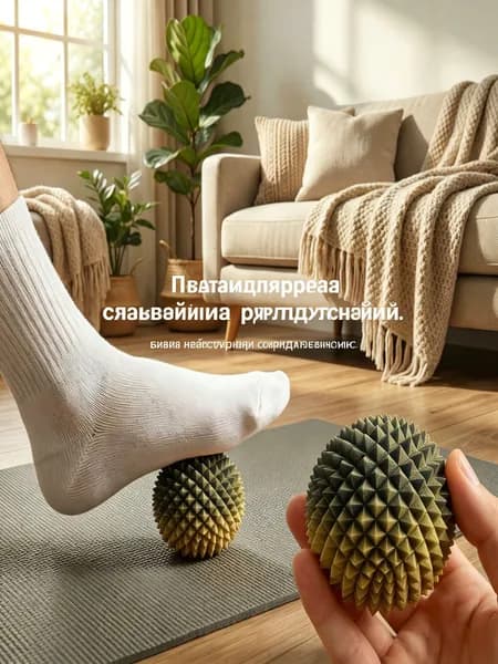 Спортивный массажный мяч