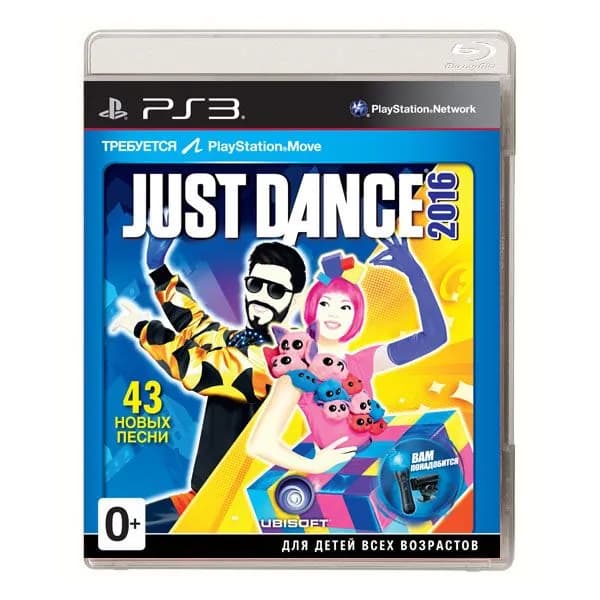 Игра Just Dance 2016 (PlayStation 3, Английская версия)