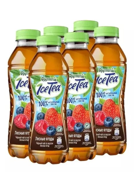 Чай холодный черный Фрутмотив Ice-Tea (Айс-Ти) Лесные ягоды 0,5л х 6шт