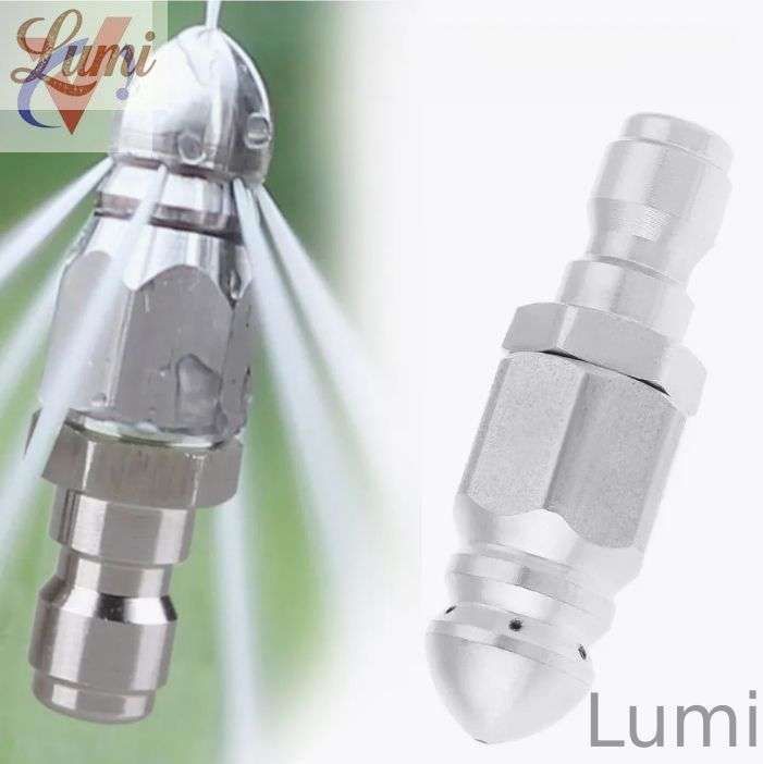 Lumi-Насадка для прочистки канализации, промывки труб от засоров