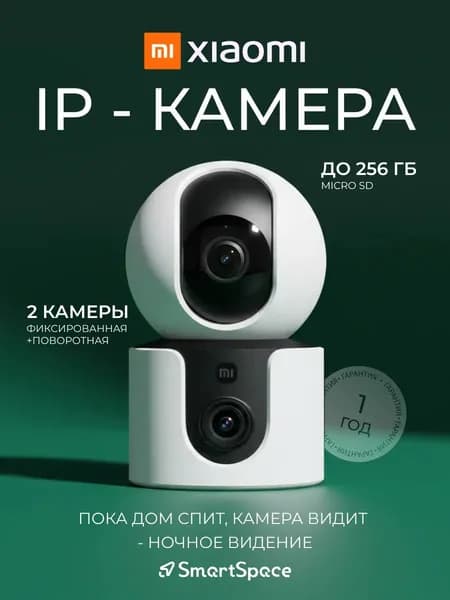 Камера видеонаблюдения Xiaomi уличная, Xiaomi Smart Camera C300 Dual EU (глобальная версия)