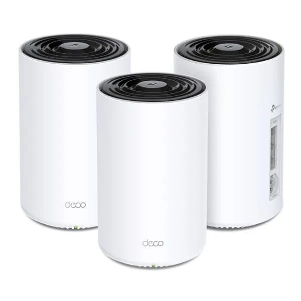 Комплект из 3 антенн TP-Link Deco PX50 AX3000 + G1500 для подключения к электросети по всему дому