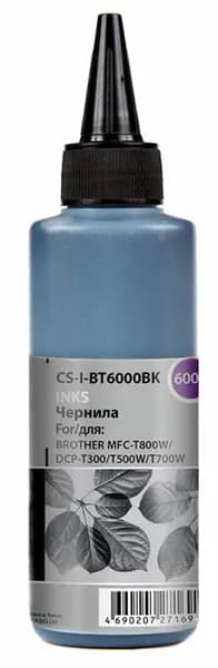 CS-I-BT6000BK чернила Cactus BT-6000BK Ink Tank, 100 мл, черный