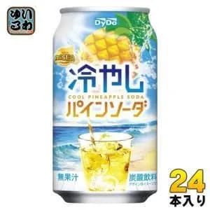 Газированная вода с фруктовым вкусом, ананас и манго, импорт из Японии