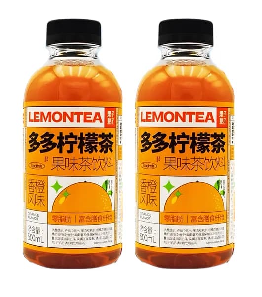 Холодный чай Lemon Tea Апельсин, 2 шт по 500мл