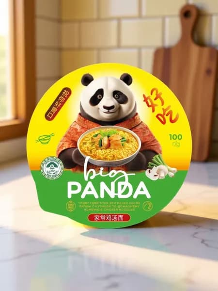 Лапша Биг Панда с курицей по-домашнему 100гр