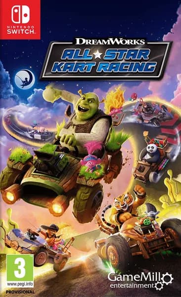 Игра DreamWorks All-Star Kart Racing Switch Картридж на Nintendo Switch