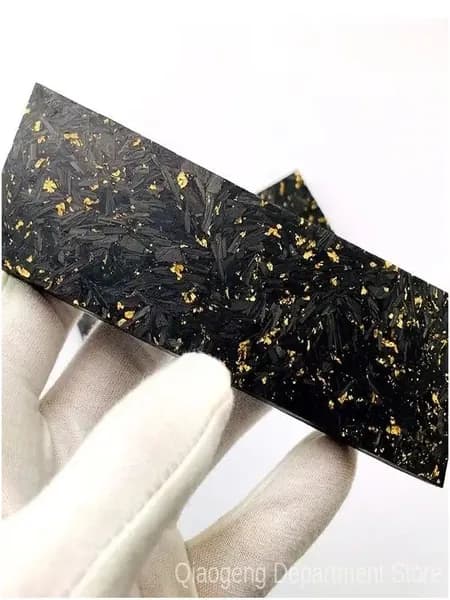 1 кусок накладки из углеродного волокна для держателя инструмента, 135*40*8 мм