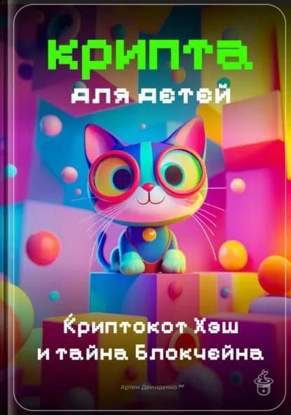 Крипта для детей: Криптокот Хэш и тайна Блокчейна | Демиденко Артем | Электронная книга