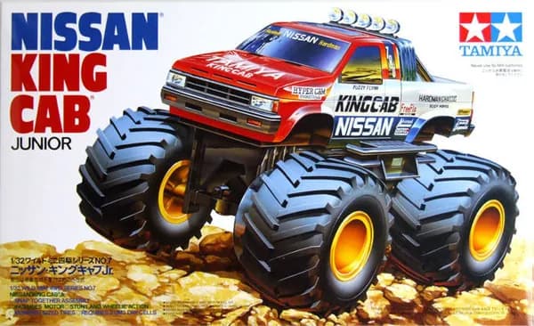 Tamiya 17007 1/32 Wild Mini 4WD Nissan King Cab Junior сборная модель Грузовик