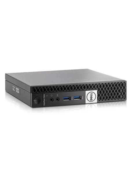 Dell Мини-ПК Optiplex 7040 (Intel Core i5-6600T, RAM 8 ГБ, SSD 256 ГБ, Intel HD Graphics 530, Windows), D10U001, 625X9 A00, черный