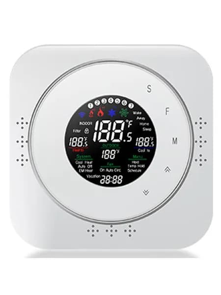 (1 шт) Граффити WiFi геотермальный терморегулятор для теплого пола 24V - WiFi версия белый