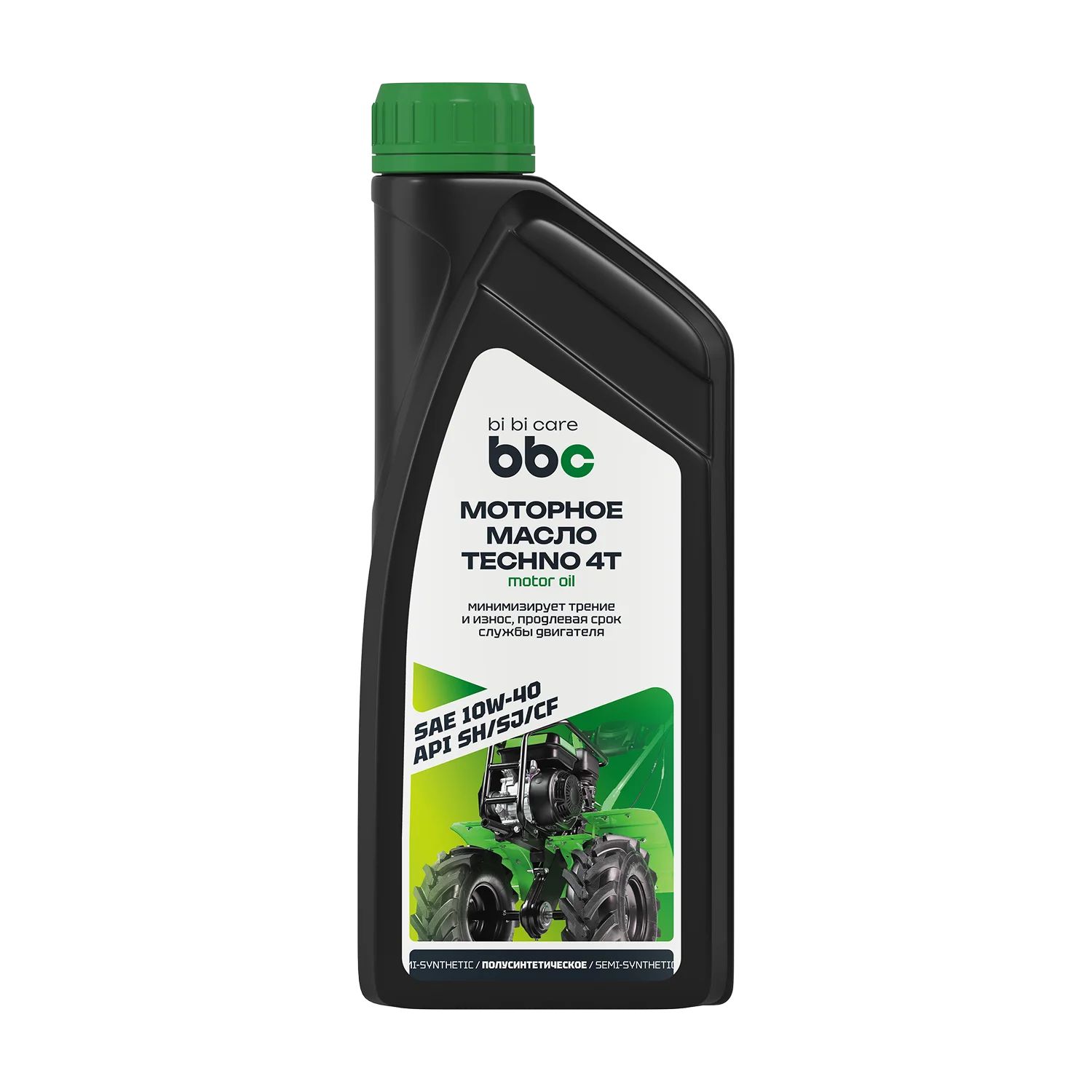 BiBiCare 10W-40 Масло моторное, Полусинтетическое, 1 л