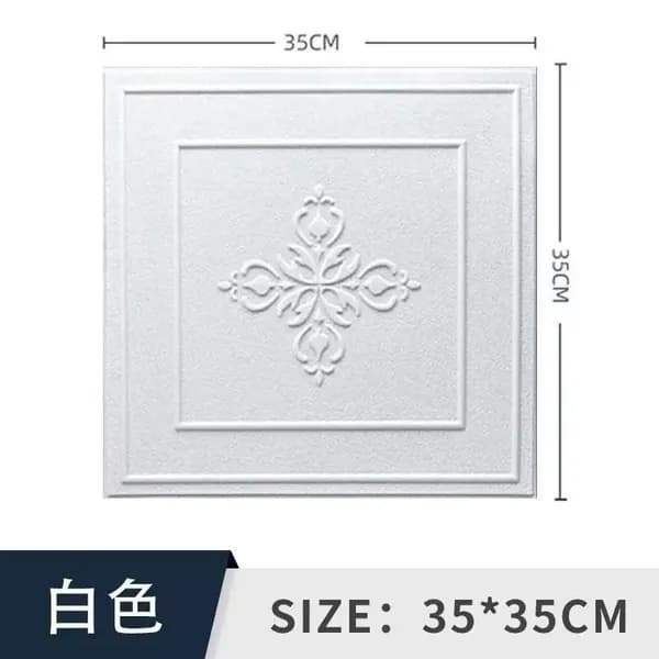 Водостойкие 3D наклейки XPE для стен 38.5x35 см
