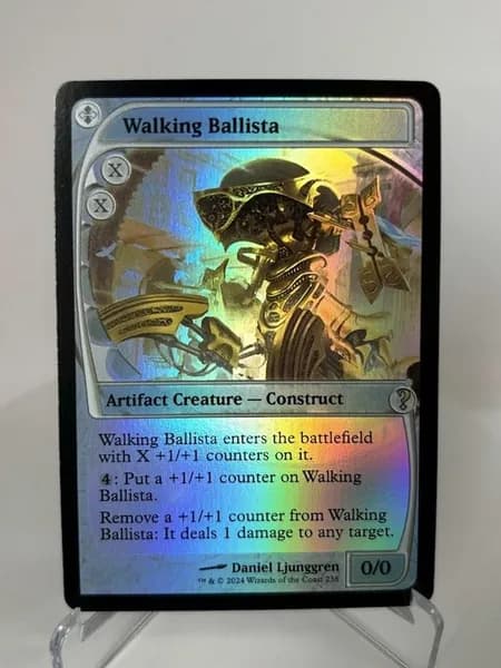 Магия сбора прокси-карт Высококачественные нефольговые карты Walking Ballista MB2#238 фольга