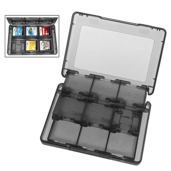 коробка для игровых карт 3DS 28 в одном-черный