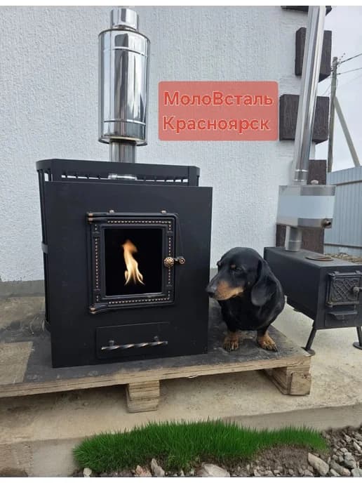 Печь для бани 8мм(6на4м.баня)