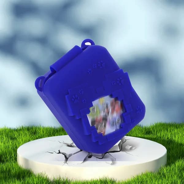 Силиконовый чехол для Bitzee Disney Interactive Toy с 3D-рисунком лапок, с ремешком, полная защита
