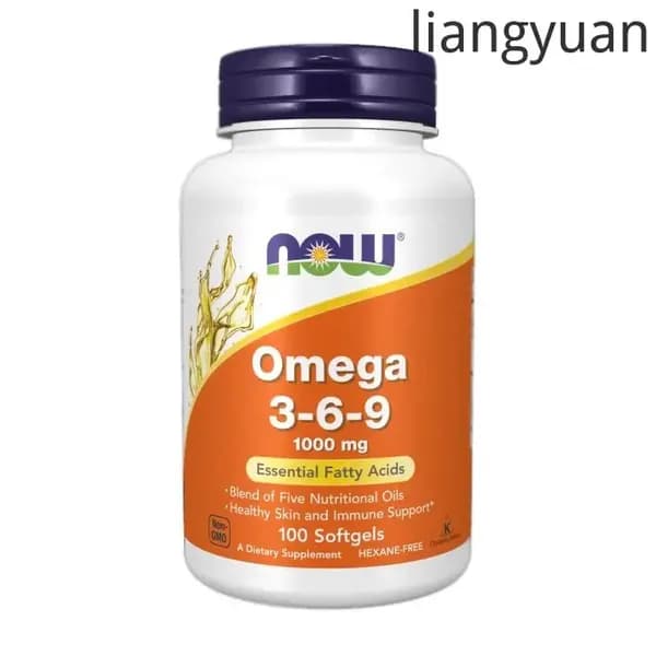 Омега 3-6-9 NOW Omega 3 6 9 1000 мг, 100 гелевых капсул