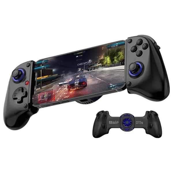 Беспроводной геймпад D11S для Nintendo Switch, Android, iOS и ПК с активным охлаждением и функцией растяжки