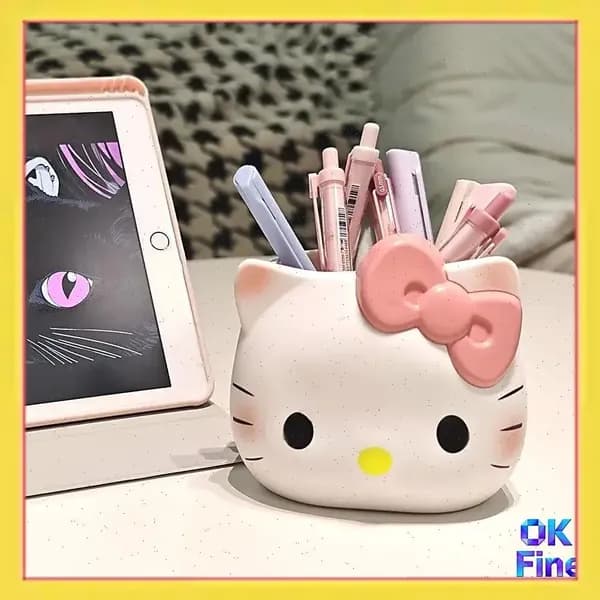 Стильный органайзер Hello Kitty для ручек, кистей и зубных щеток