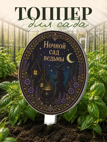 Фигурки для сада Ведьма - сад