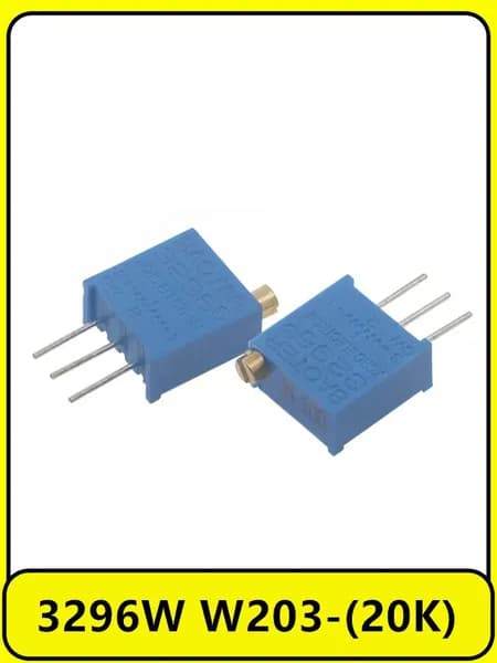 10 шт. 3296W W203-(20K) Электронные компоненты.
