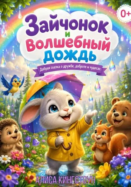 Зайчонок и волшебный дождь | Кингстоун Алиса | Электронная книга