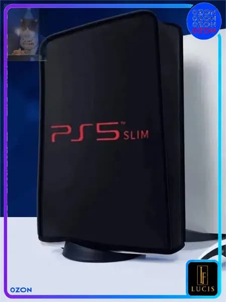 Сумка для хранения игровой консоли PS5 Slim /Пылезащитный чехол/ защитный чехол для игрового контроллера