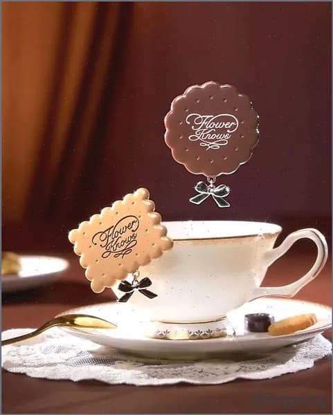 заколка Flower Knows Sweetheart Bear - Cocoa