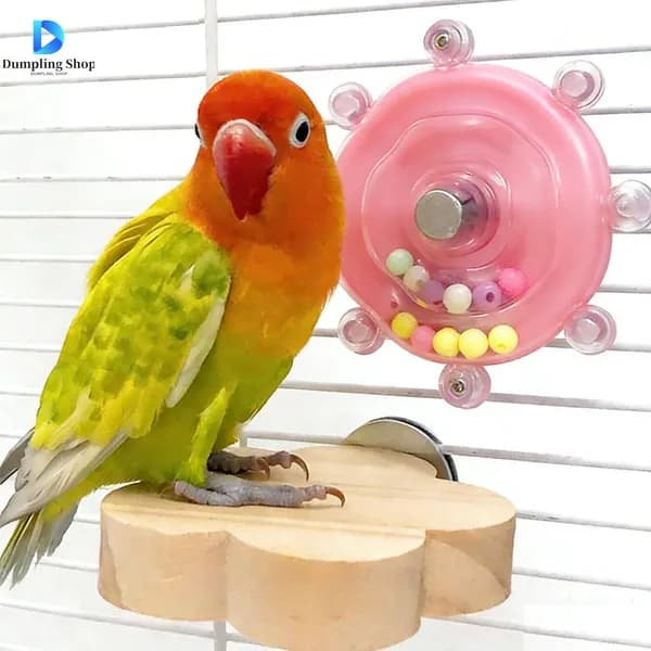 Игрушки для попугаев, счастливое вращение, расслабление 1 шт.