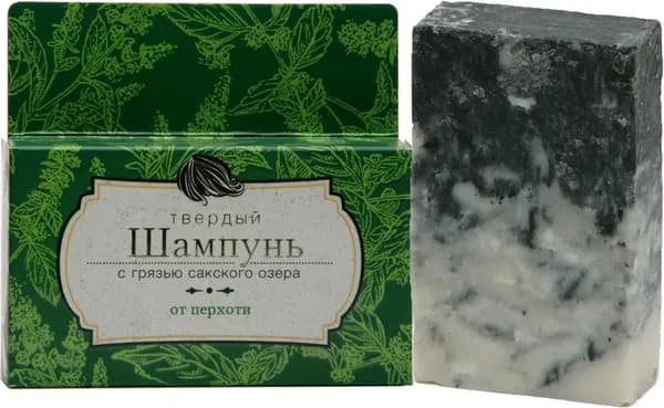 Твердый шампунь с грязью Сакского озера от Перхоти , 80 г