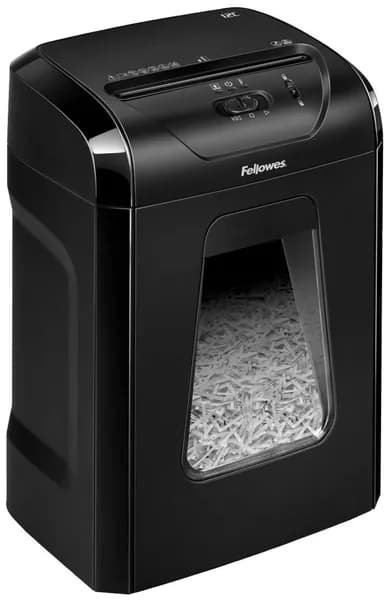 Шредер Fellowes PowerShred 12C FS-71201 DIN P-4, 4х40мм, 12лст., 18лтр.,Safety Lock