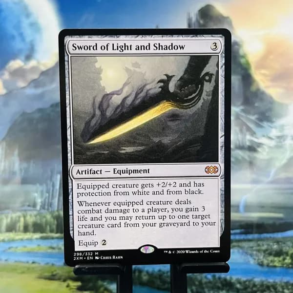 Кастомные прокси-карты Magic The Gathering, карты без фойла, выгодные скидочные цены Sword of Light and Shadow 2xm regular holo