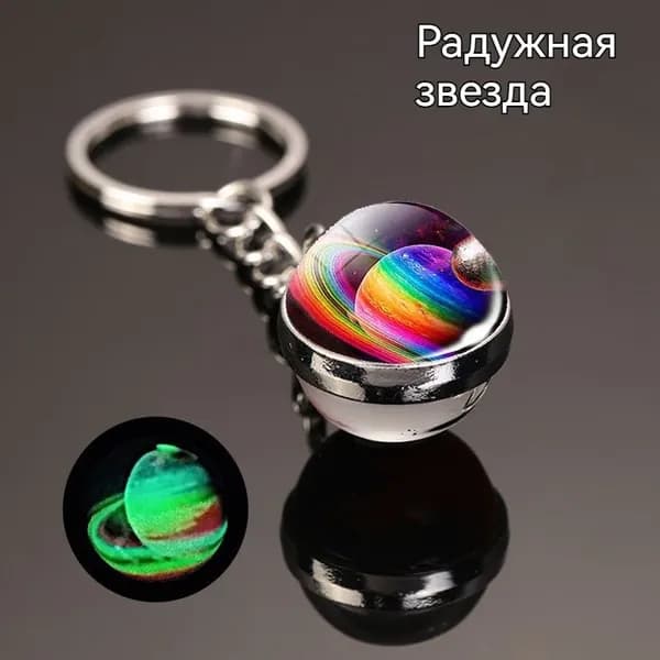 Брелок для ключей в виде планеты