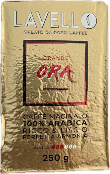 Кофе молотый арабика 100 % Lavello Ora 250 гр