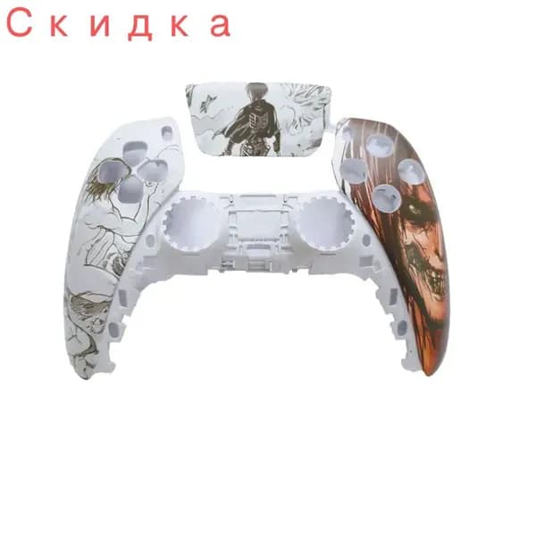 Красный синий ограниченная версия задняя передняя оболочка для PS5 контроллера замены корпуса с сенсорной крышкой для BDM-010/020/030/040/050