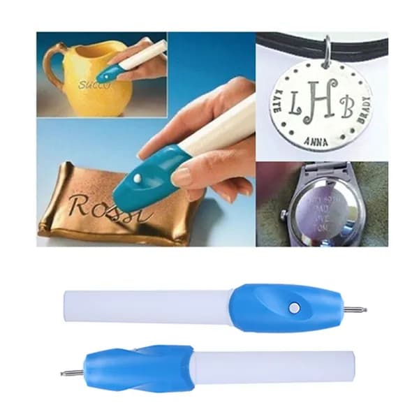 Электрический гравёр для DIY: питание от 2 батареек АА