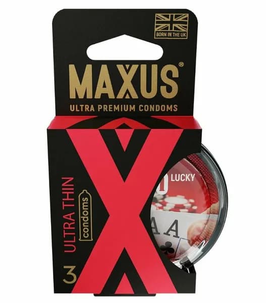 Презервативы Maxus Air Ultra Thin 3 шт