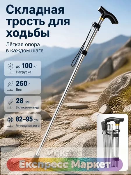 трость для ходьбы опорная
