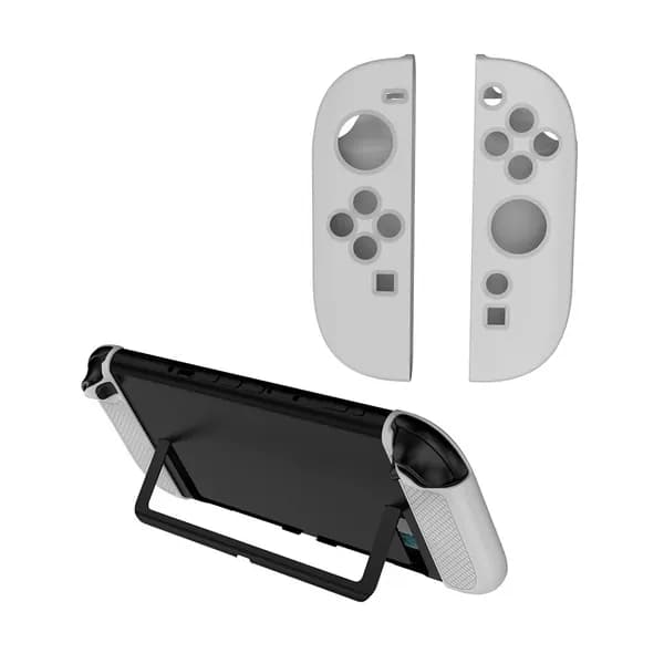 Силиконовый чехол для Nintendo Switch 2, белый, антискользящий