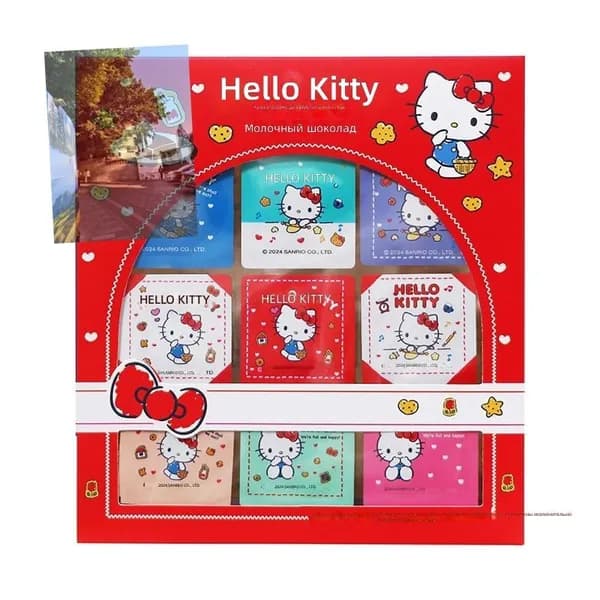 Сюрприз-коробка молочного шоколада Hello Kitty, 45 г666