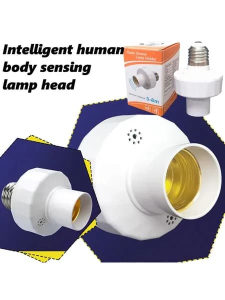 Энергосберегающая LED-лампа E27 с датчиком для коридора, кладовой, санузла