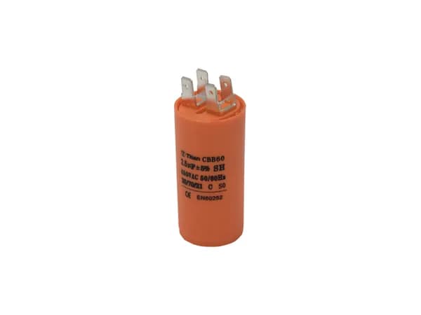 Пусковой конденсатор для стиральной машины 2,5mF 450V CBB60 TITAN 30*60mm