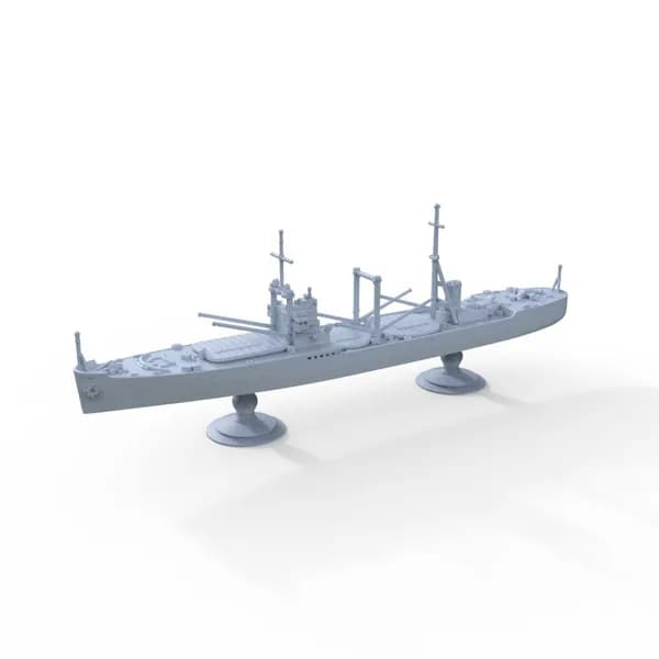 Военная модель, масштаб 1:2000 японское грузовое судно Кашино (ватерлиния)
