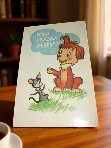 Календарь "Кто сказал мяу? " 1990 год